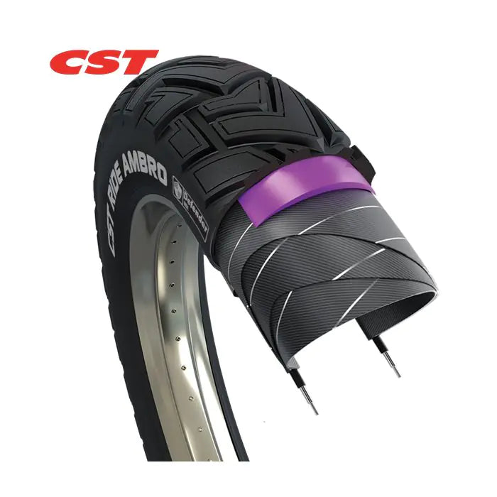 Cst draadband ride ambro 100-406 zwart