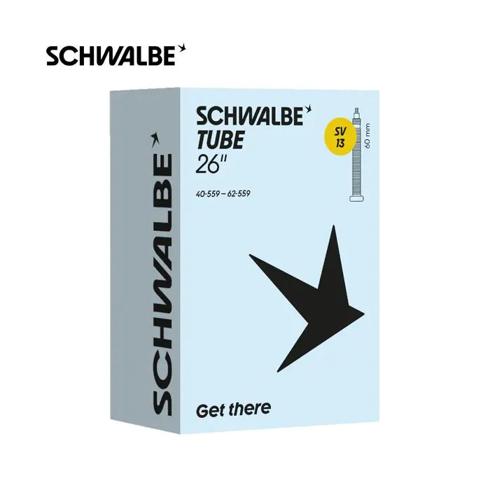Schwalbe benelux b.v. schwalbe binnenband sv13 26 40 62-559 fv 60mm