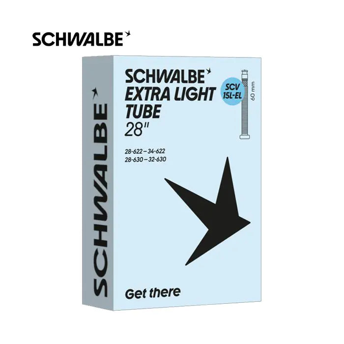 Schwalbe tube #15l-el 28 34-622 630 scv60