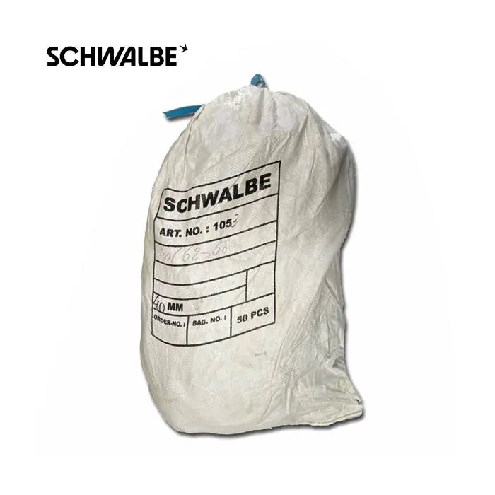 Schwalbe dv17 (28x1 5 8x1 3 8) dv 40 mm werkplaats in zak (50 stuks) 10529411.01