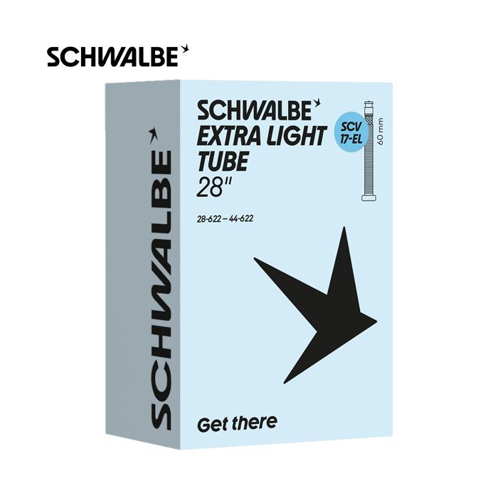 Schwalbe binnenband scv17-el 28 44-622 60mm zwart