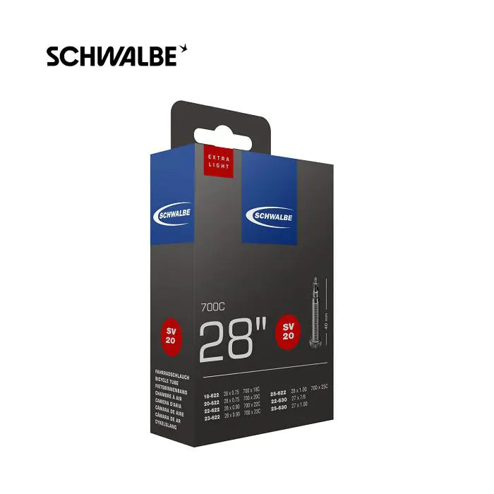 Schwalbe Binnenband 27 28 x 0,75 1,00 (18 25-622) FV 40 mm