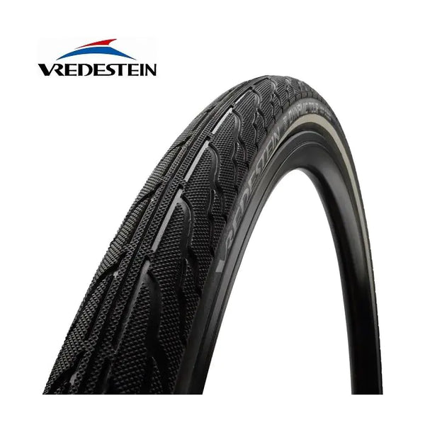 Vredestein buitenband dynamic tour 50-622 zwart refl