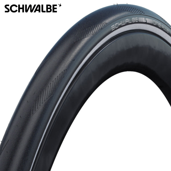 Schwalbe One Plus Addix SmartGuard 700c x 32 Rigid Road Bike Tire Black 700c x 32