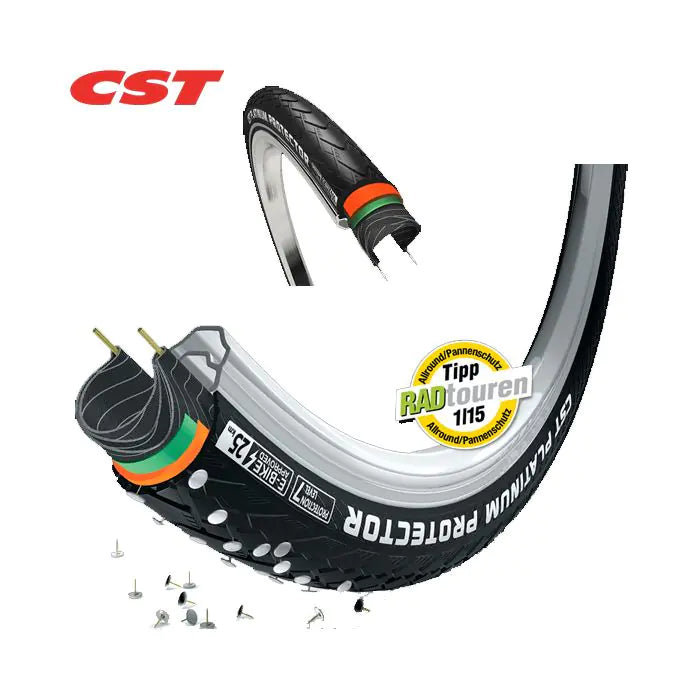 pneu Platinum Prot 28 x 1 5 8-1 3 8 (37-622) noir