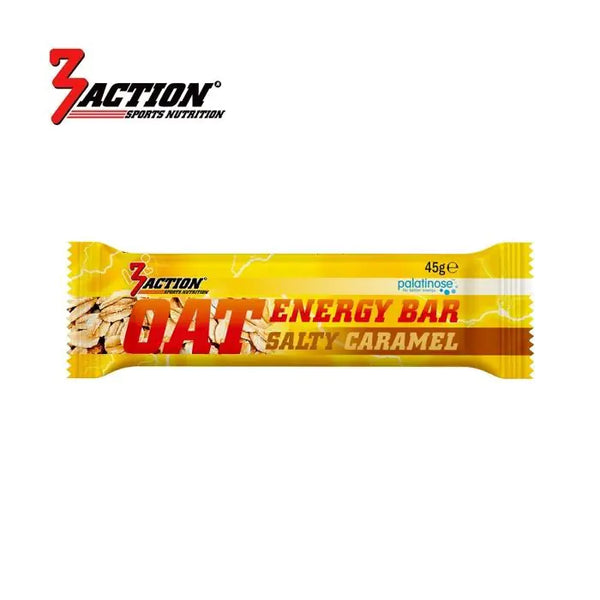 3action oat energy bar salty caramel 45 gram - displaydoos 20 stuks - 1202030017