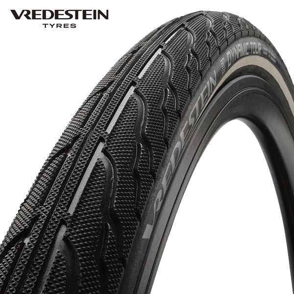 Vredestein outer tyre Dynamic Tour 28 x 1.50 black reflective