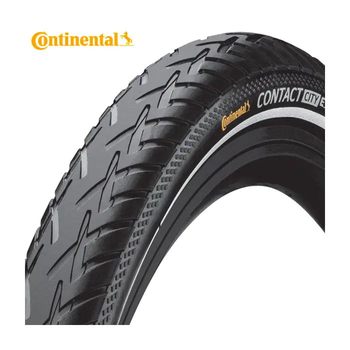 Pneu Continental contact city 42-622 (28x1.60) noir reflex