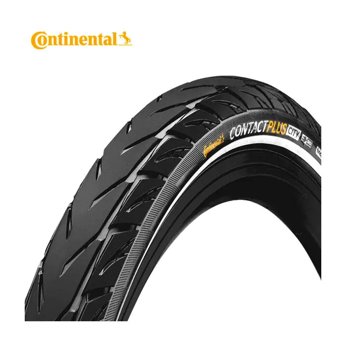 Pneu extérieur Continental contact plus city 42-622 (28x1.60) noir reflex