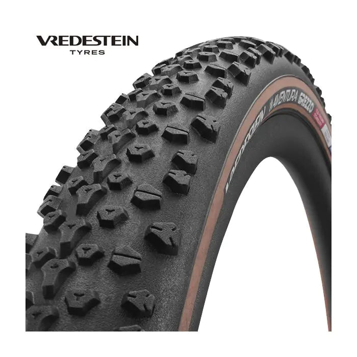 Vredestein buitenband aventura grezzo 44-622 700x44c gravel tricomp tlr b trans