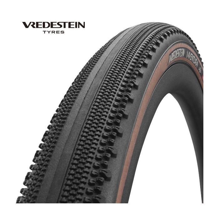 Vredestein buitenband aventura seta core 45-622 - 28 700x45c tlr vouw zwart transp