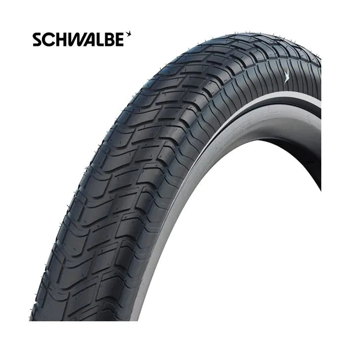 Schwalbe draadband motion big apple 55-559 +r zwart