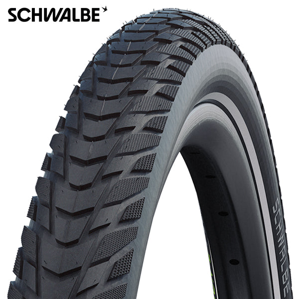 Buitenband Schwalbe Marathon E-Plus Performance Line 28 x 2.20 55-622 mm - zwart met reflectie
