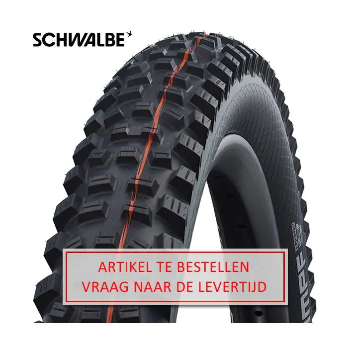 Vouwband Schwalbe Hans Dampf Super Gravity 29 x 2,35 60-622 mm - zwart