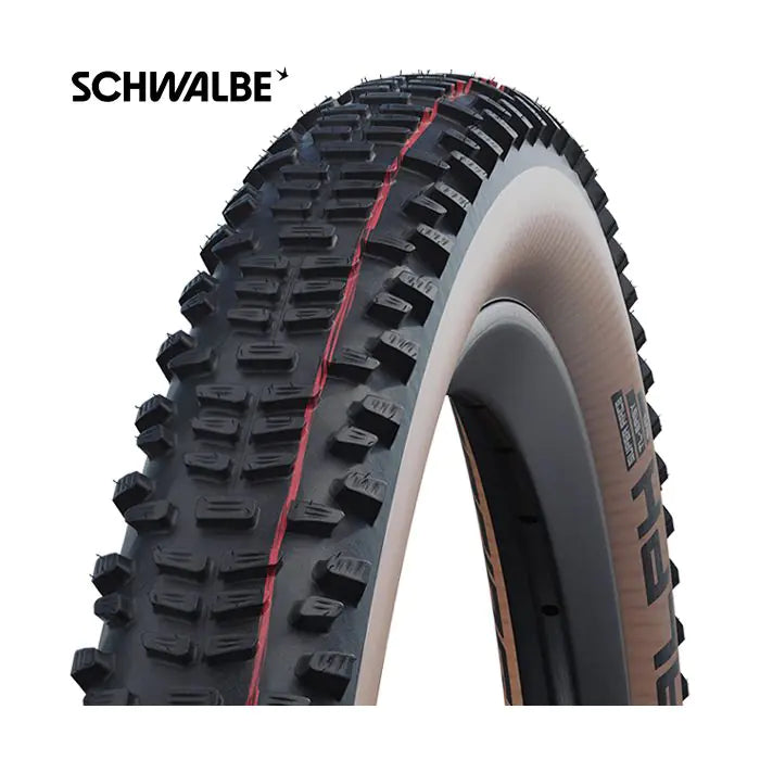 Vouwband Schwalbe Racing Ralph Super Race 29 x 2,35 60-622 mm - transparante zijwand