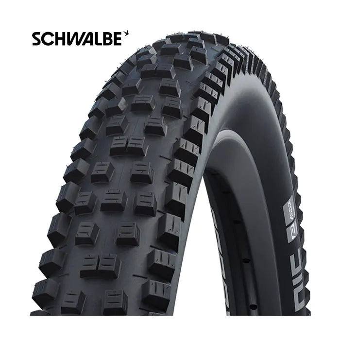 Vouwband Schwalbe Nobby Nic DD RaceGuard 27,5 x 2,40 62-584 mm - zwart