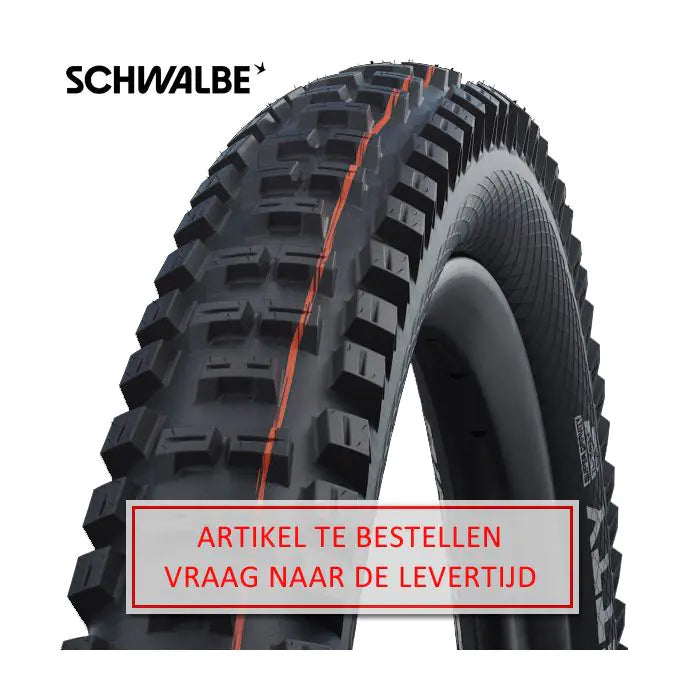 Vouwband Schwalbe Big Betty Super Gravity 29 x 2,40 62-622 mm - zwart