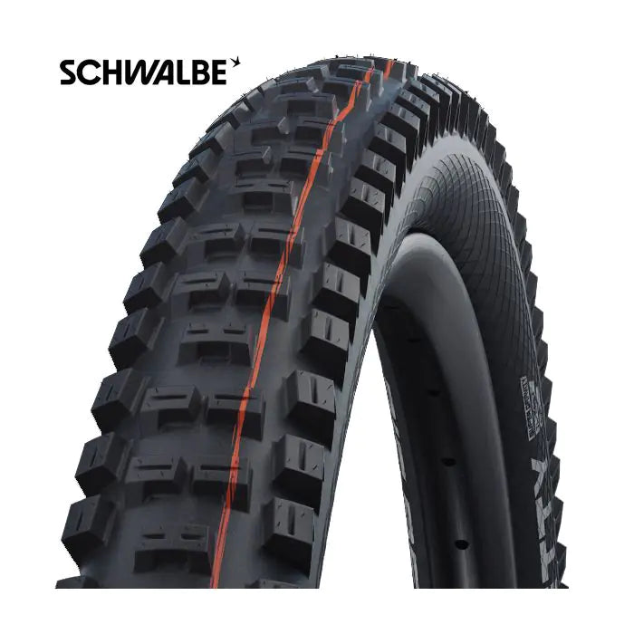 Vouwband Schwalbe Big Betty Super Trail 27,5 x 2,80 70-584 mm - zwart