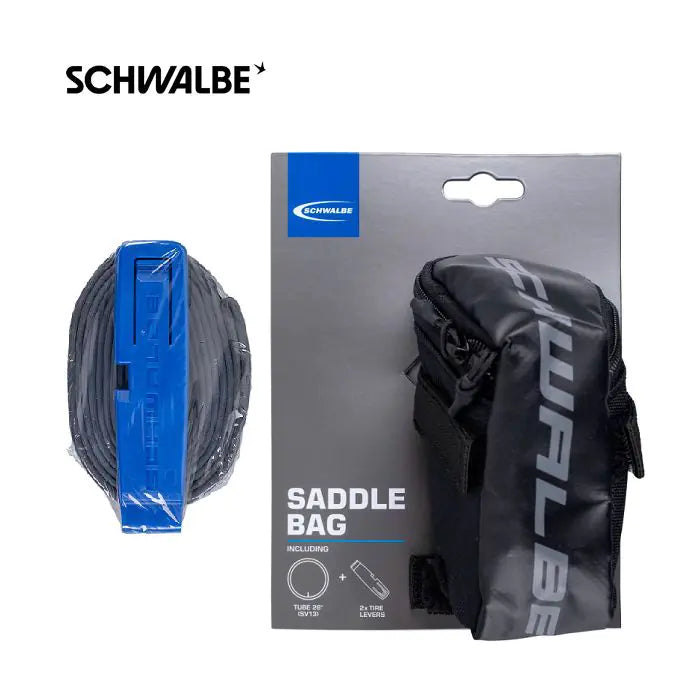 Sacoche cavalière Schwalbe m bavette SV17 m 2x démonte-pneus 28