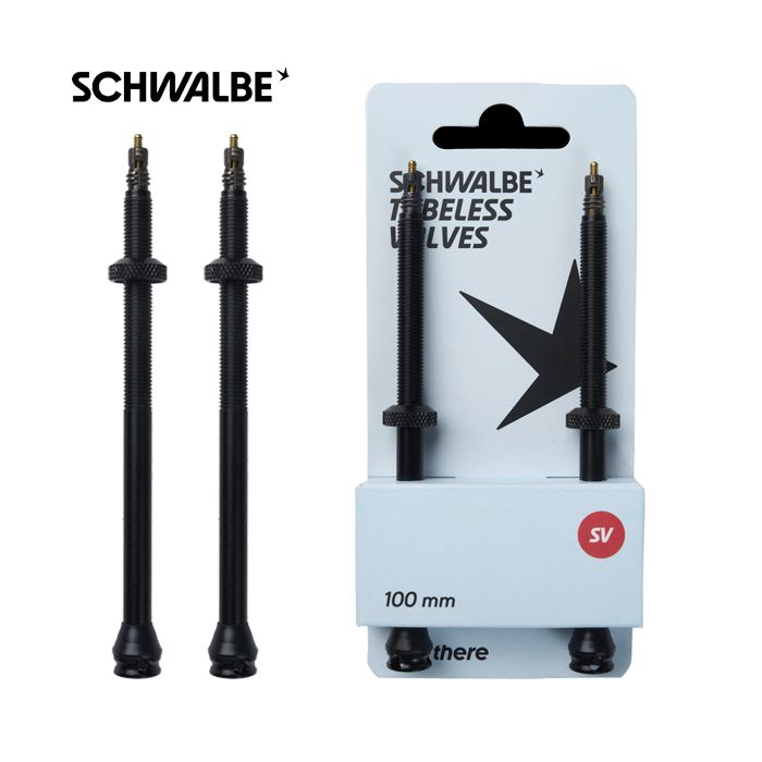 Valve tubeless Schwalbe 100mm (2 pièces)