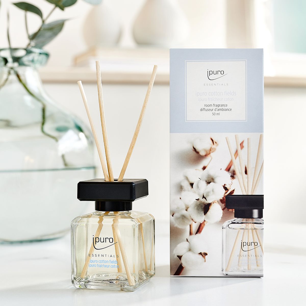 Ipuro geurverspreider katoenvelden 50 ml