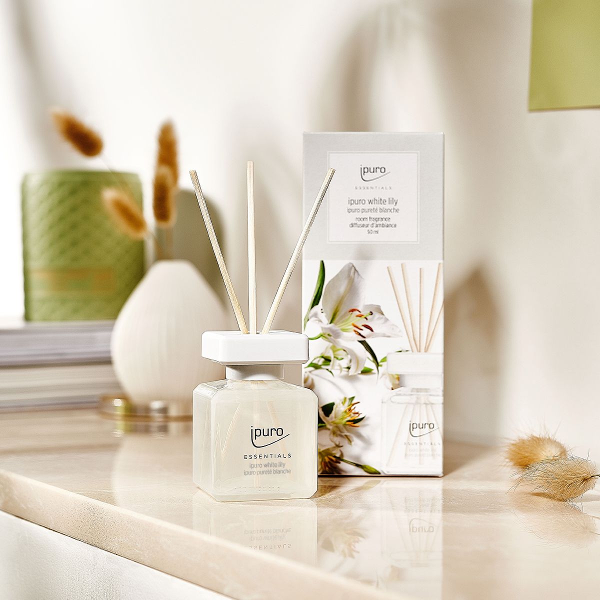 Ipuro geurverspreider witte lelie 50 ml
