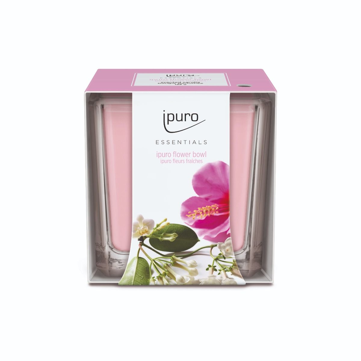 Ipuro geurkaars bloemenschaal 125gr.