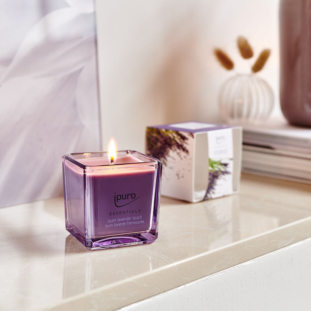 Ipuro geurkaars lavendel touch 125gr.
