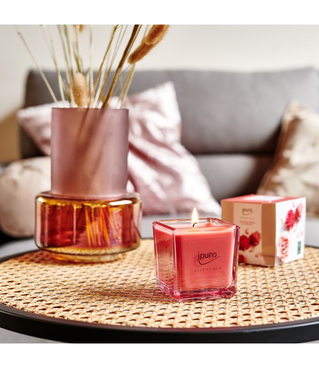 Ipuro geurkaars mooie bloemen 125gr.