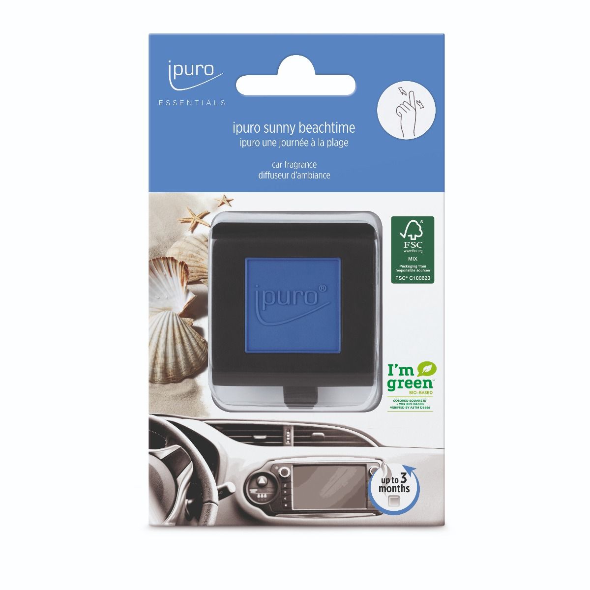 Ipuro car line sunny beachtime