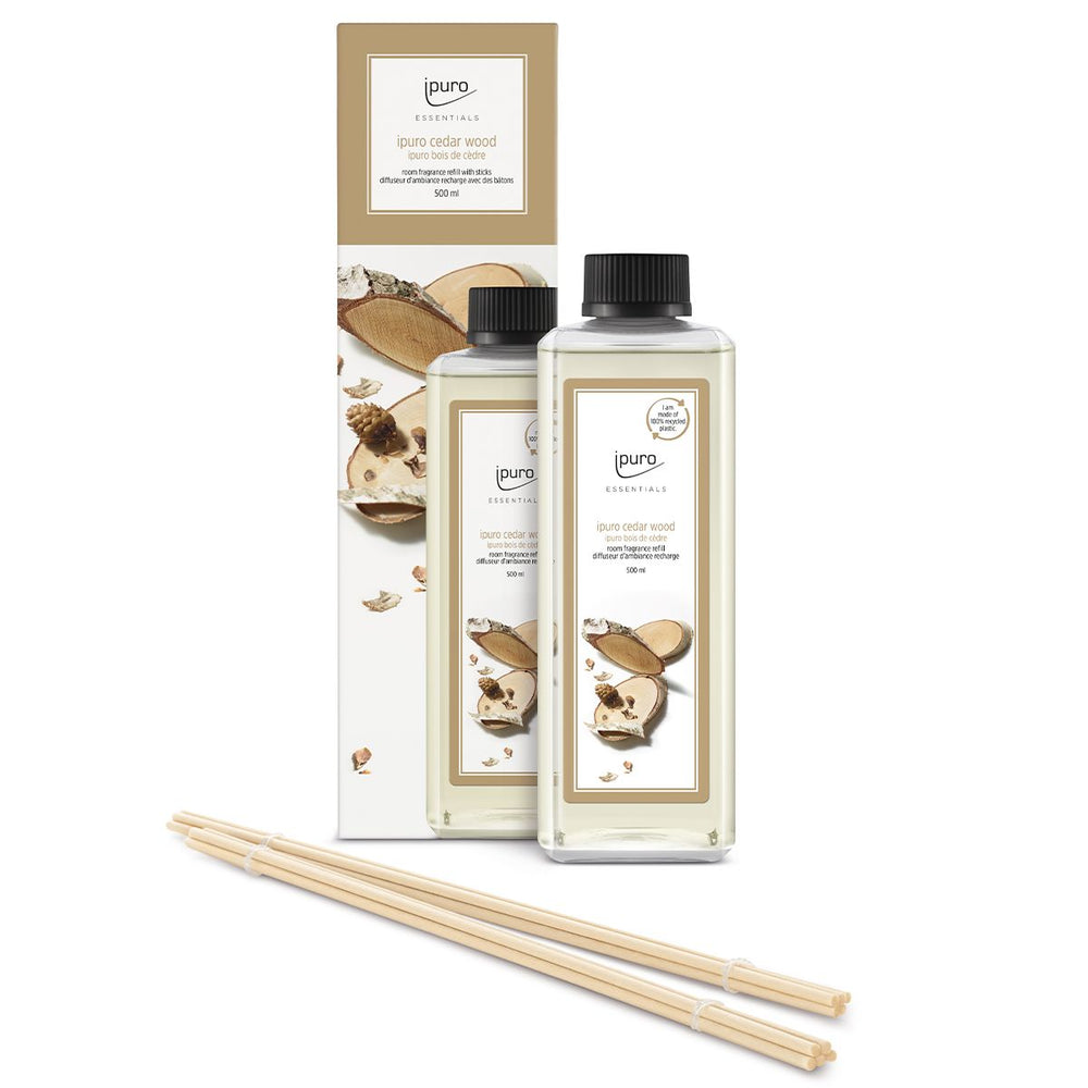 Ipuro geurdiffuser navulling cedar wood 500ml