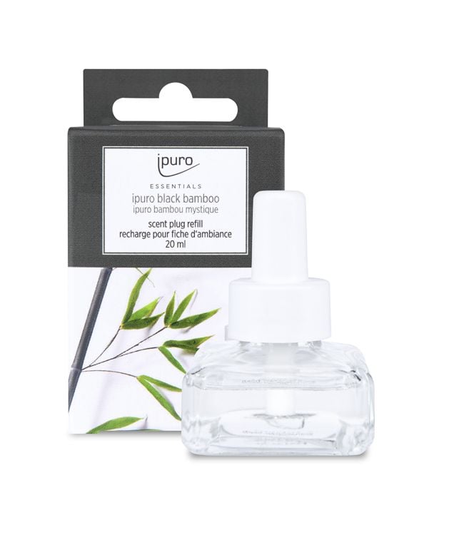 Ipuro essentials plug-in navulling zwarte bamboe 20ml