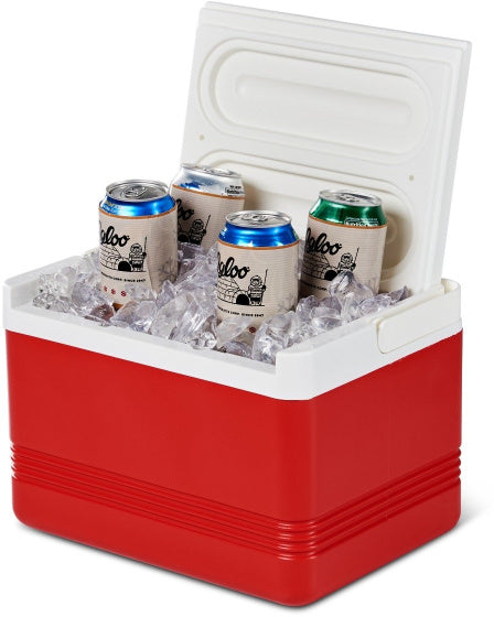 Legend 12 koelbox 8 liter rood wit