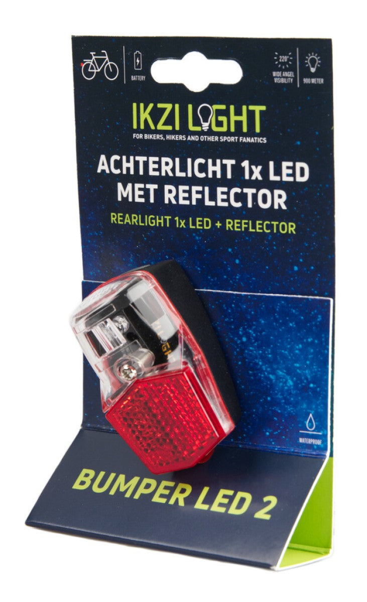 Ikzi licht achterlicht spatb bev. batterij led e-keur op kaart