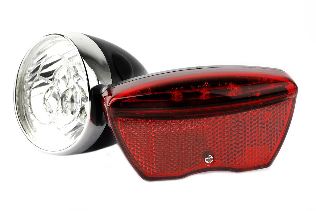 Lighting set Retro battery LED black