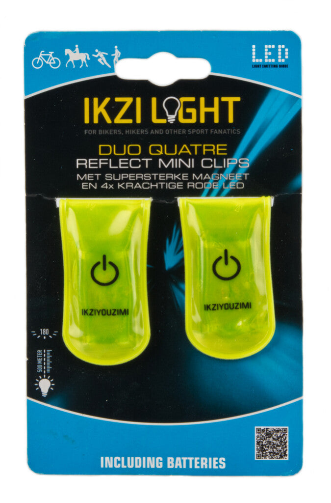 IKZI Lichtreflectieclip Duo Quatre batterij