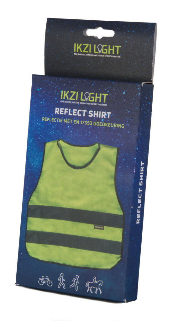 IkziLight | Gilet de sécurité | Polyester | Jaune