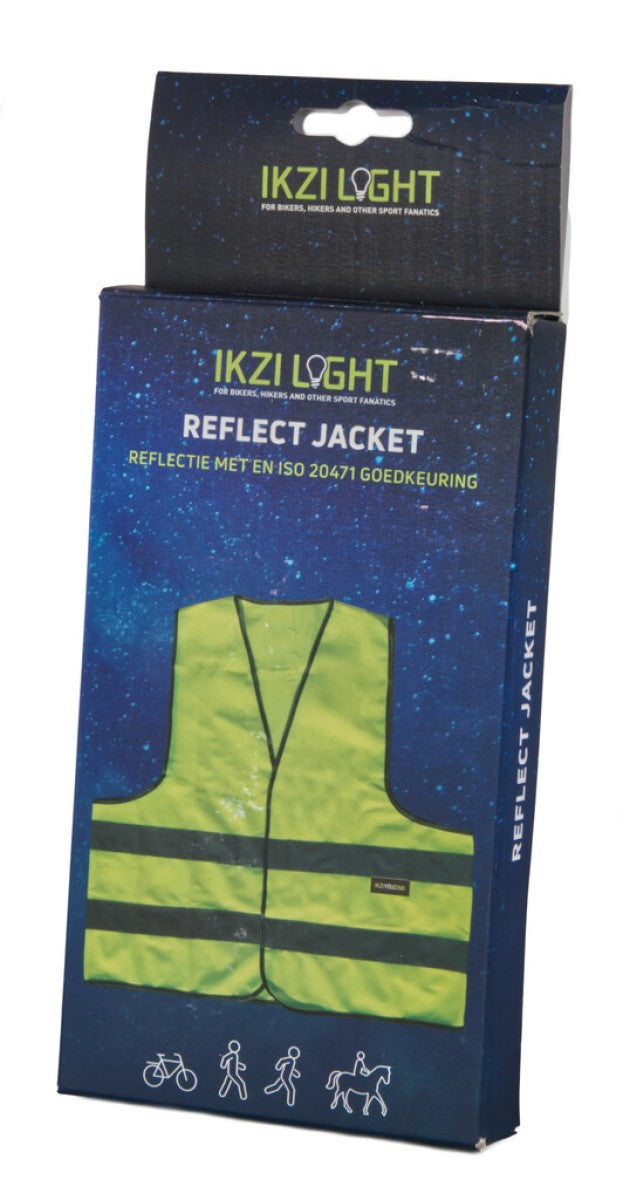 Ikzi lichtreflectievest 67x66cm, l