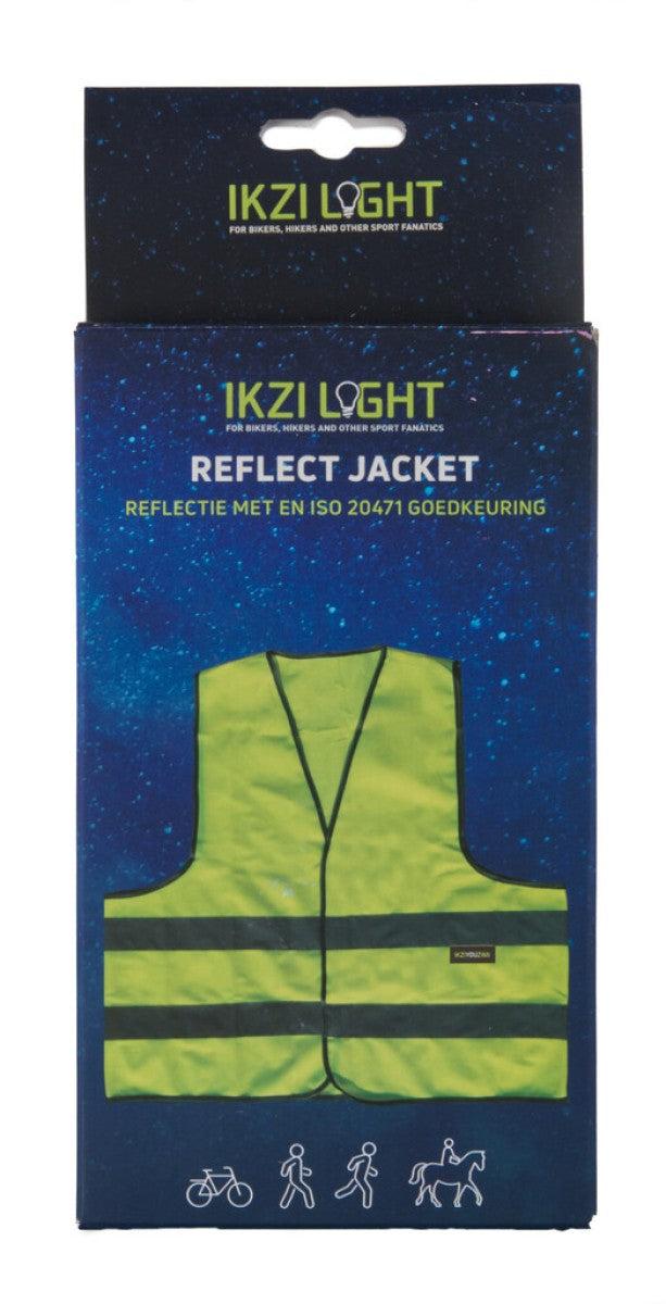 Ikzi lichtreflectievest 67x66cm, l