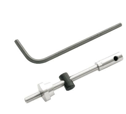 câble de frein à tambour extrémité filetée acier inoxydable argent