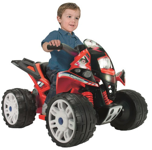 The Beast elektrische kinderquad 12V rood zwart