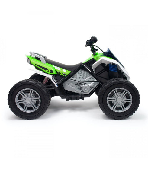 elektrische kinderquad Rage 24V groen wit