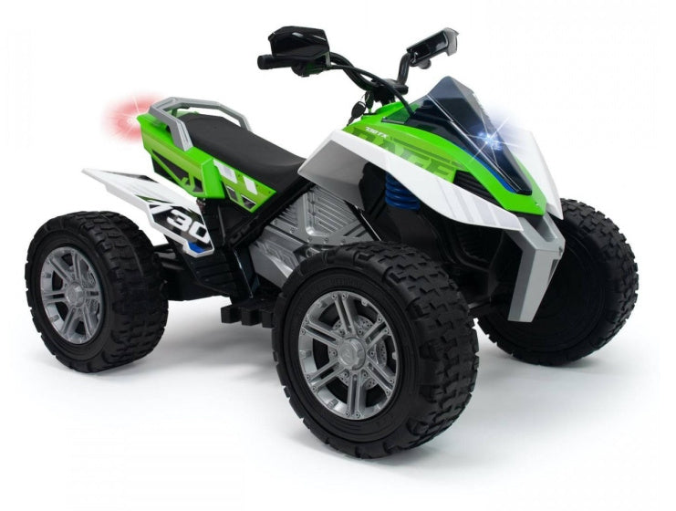 elektrische kinderquad Rage 24V groen wit