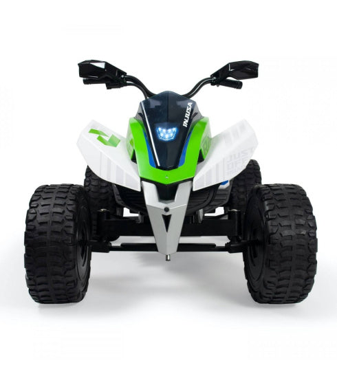elektrische kinderquad Rage 24V groen wit