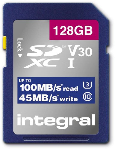 Enzo integral sd geheugenkaart v30 128gb - 9500610