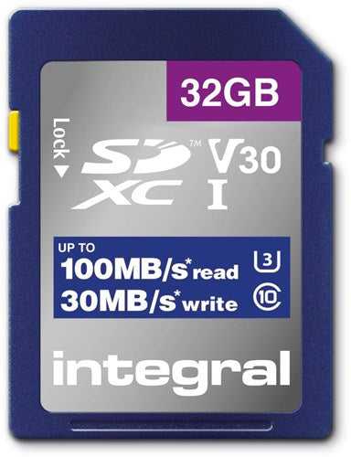 Enzo integral sd geheugenkaart v30 32gb - 9500600