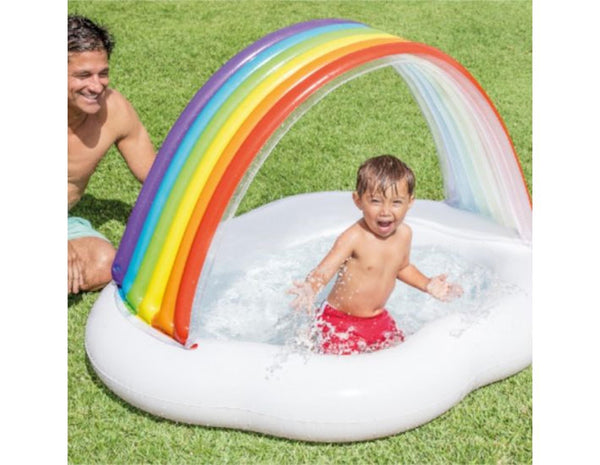 Rainbow baby pool