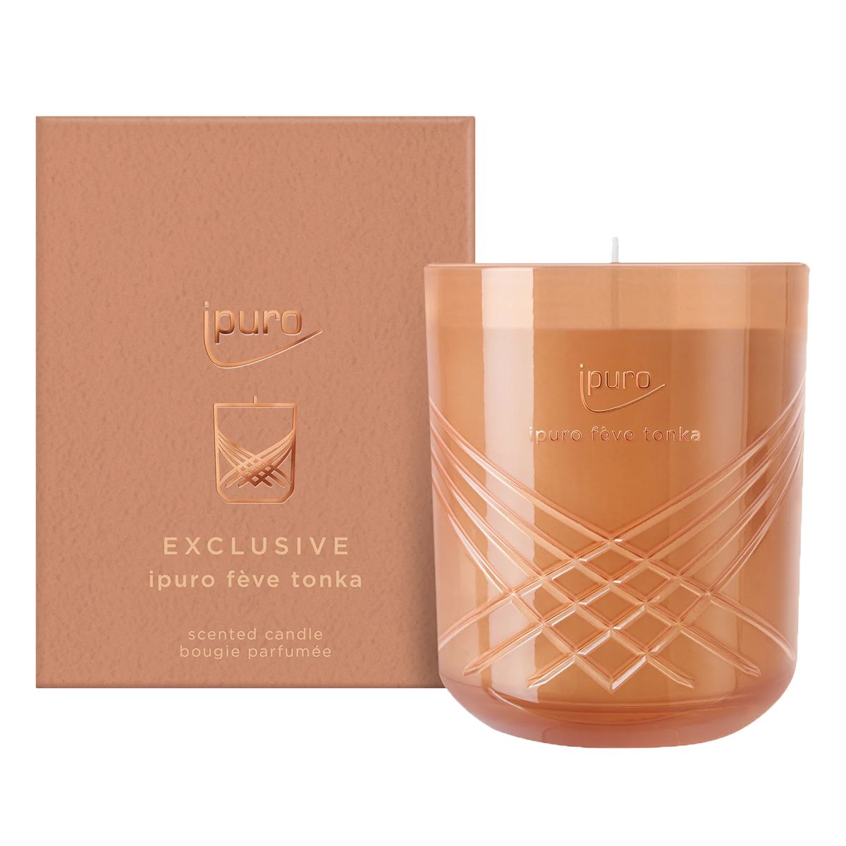 Ipuro geurkaars feve tonka 270gr