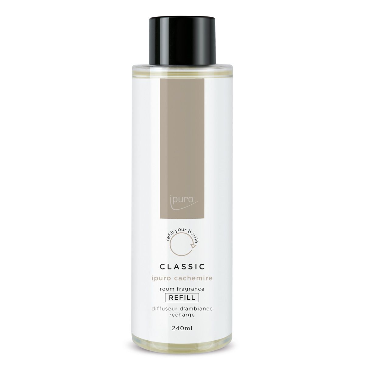 Ipuro geurdiffuser navulling cachemire 240ml