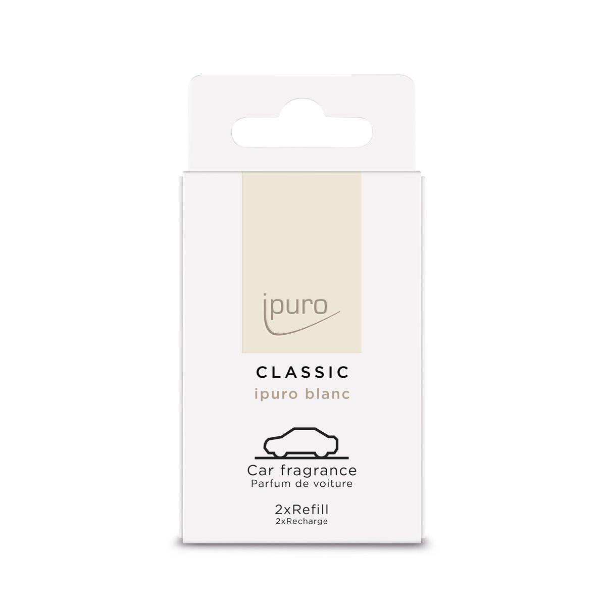 Ipuro autolijn blanc navulling 2 x 9gr